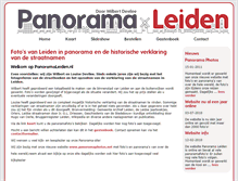 Tablet Screenshot of panoramaleiden.nl